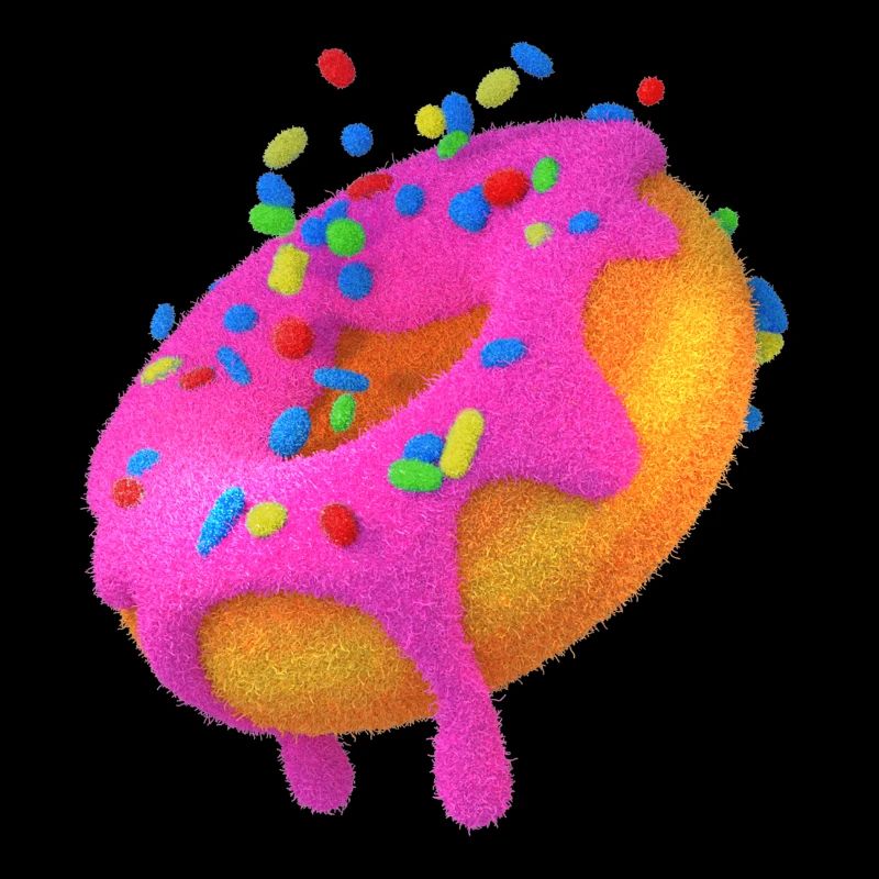 Plüschdonut