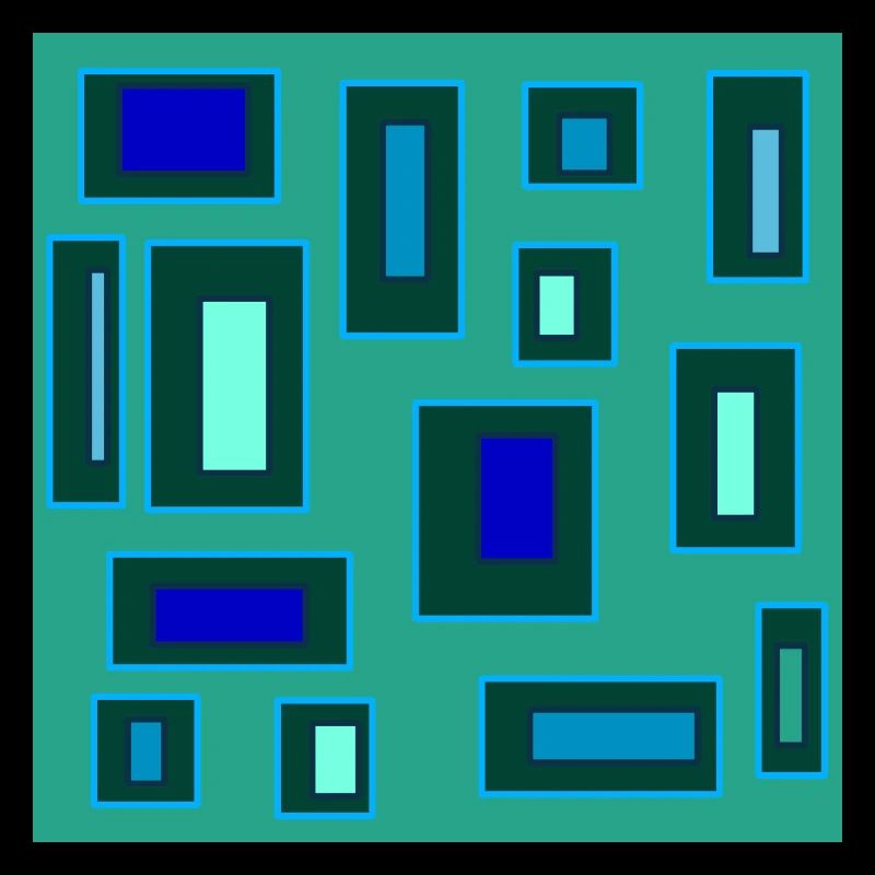 Rectangles in space