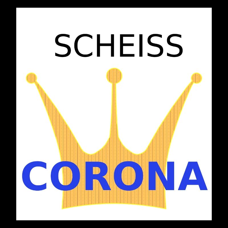 Shit Corona with crown