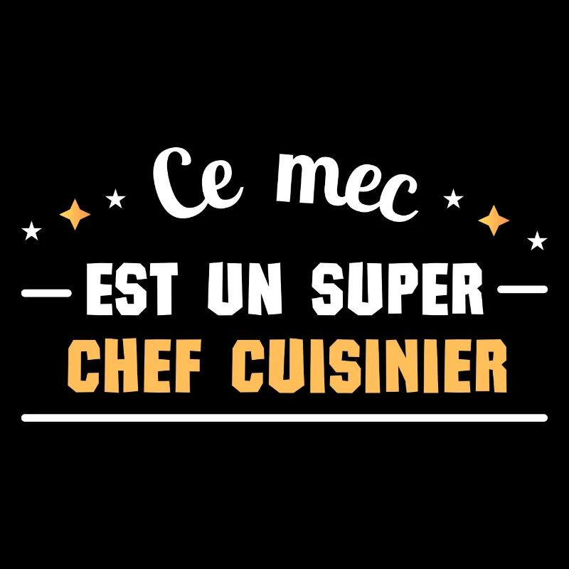 Ce mec est un super chef cuisinier