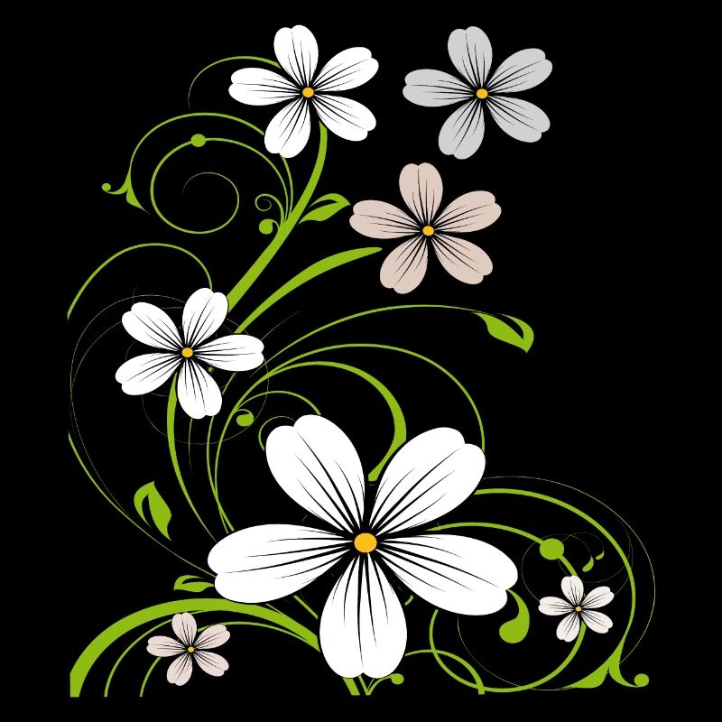 Blumenranke floral