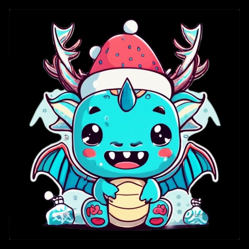 Dragon de Noël