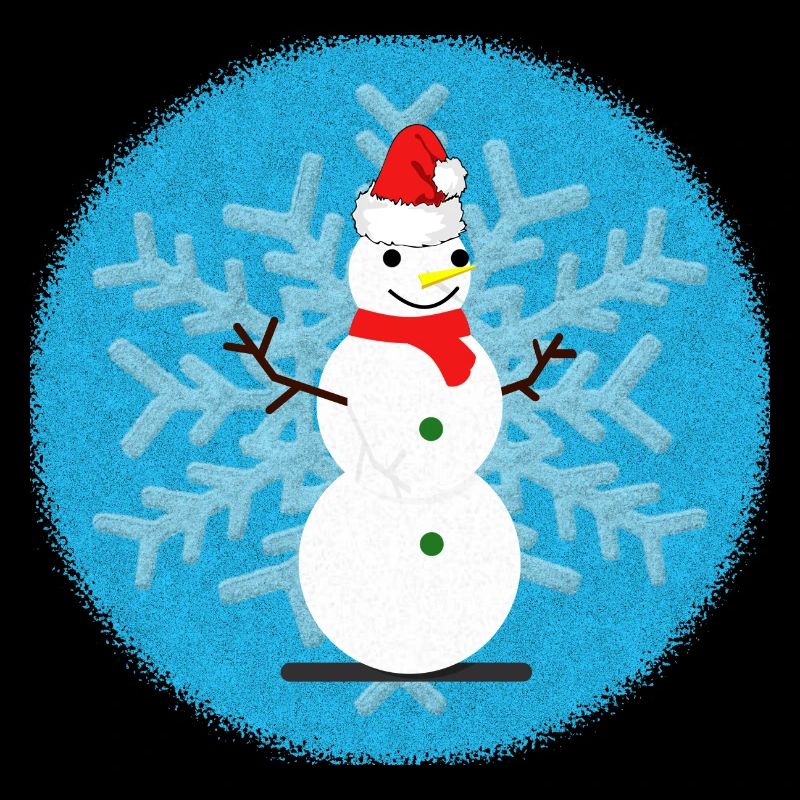 SCHNEEMANN. WEIHNACHTEN.