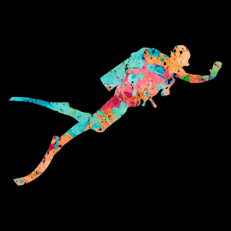 Deep Sea Divers and Divers PopArt