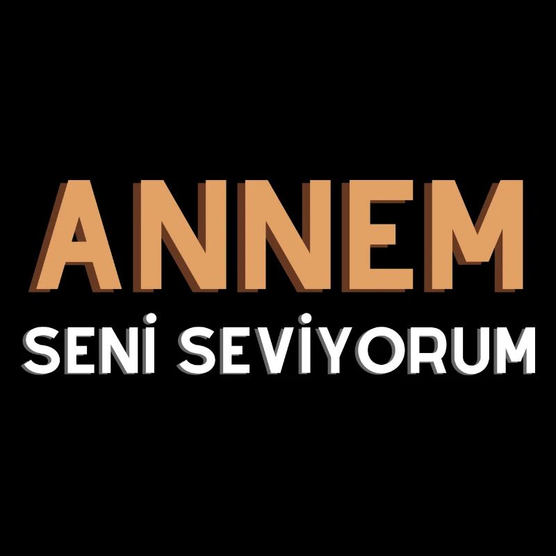Anne Hediyelik Türkische Muttertagsgeschenk