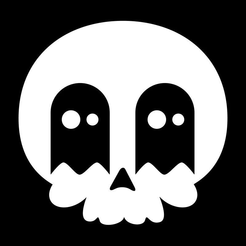 Totenkopf Geist Skull Gost