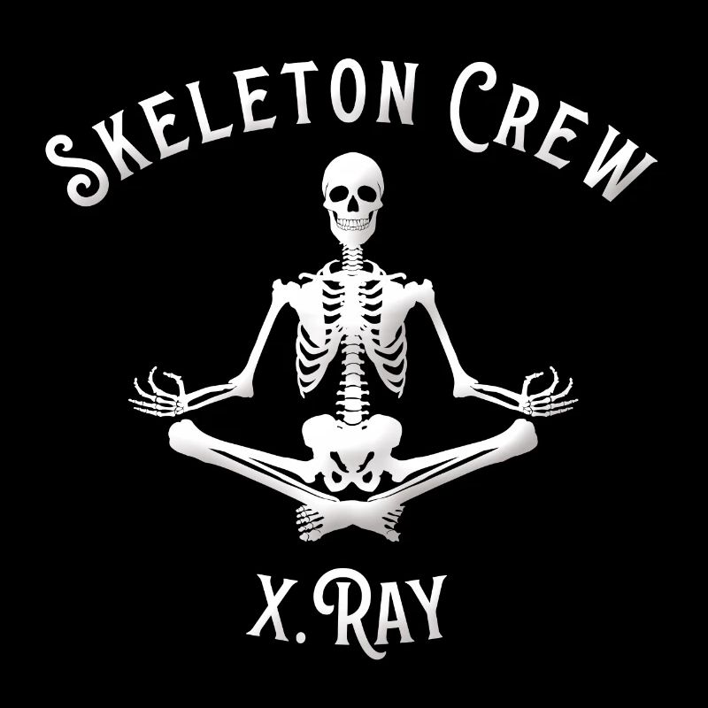 SKELETT CREW RÖNTGENBILD