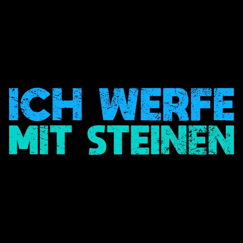 Ich Werfe Mit Steinen