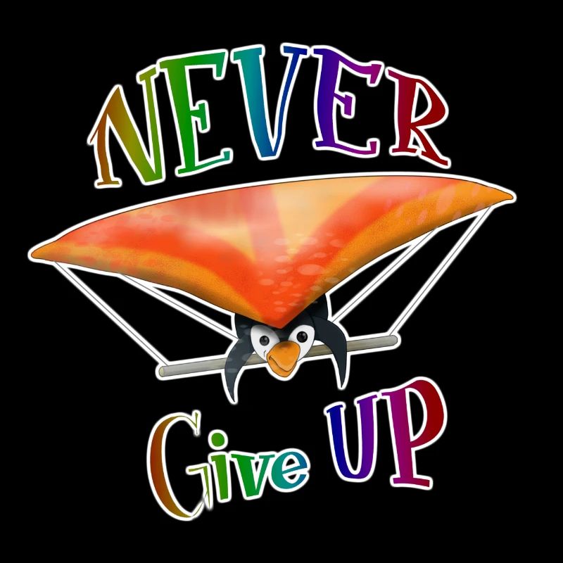 Never give up