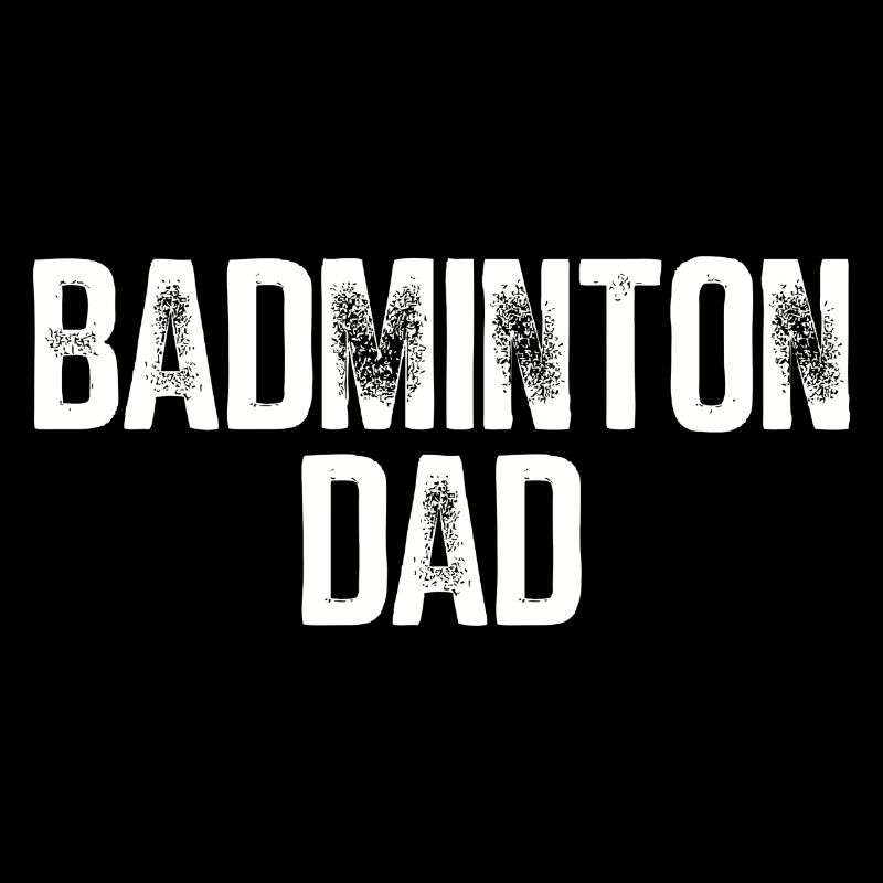 Papa de badminton