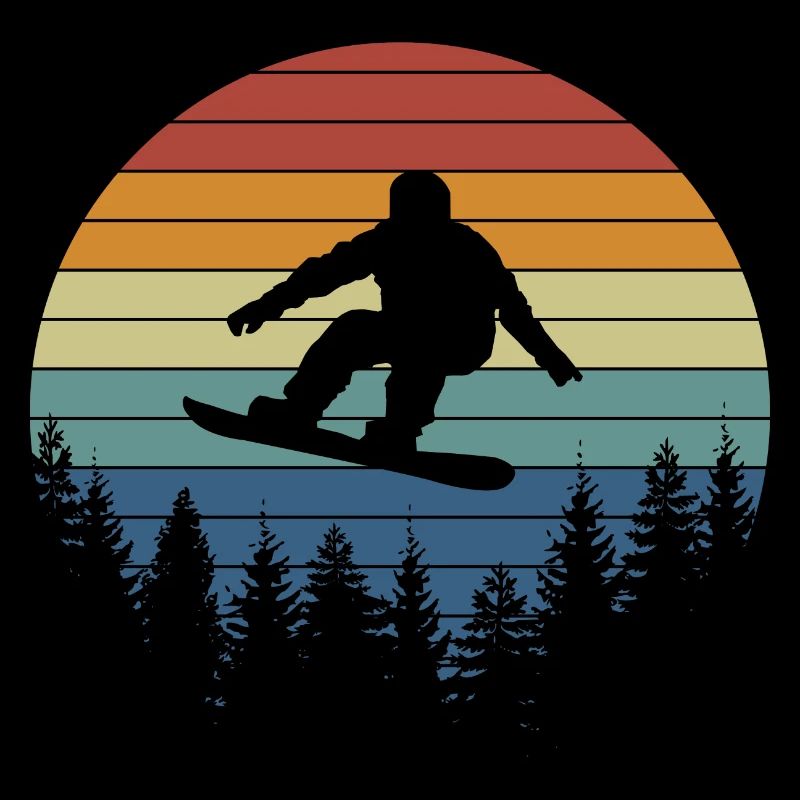 Vintage Snowboard Feeling