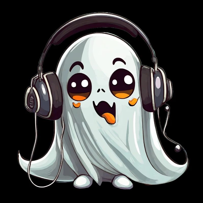 Funny ghost for halloween