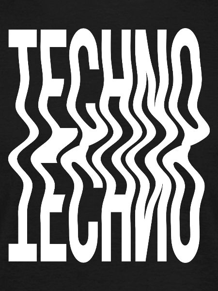 Techno-Musik-Logo