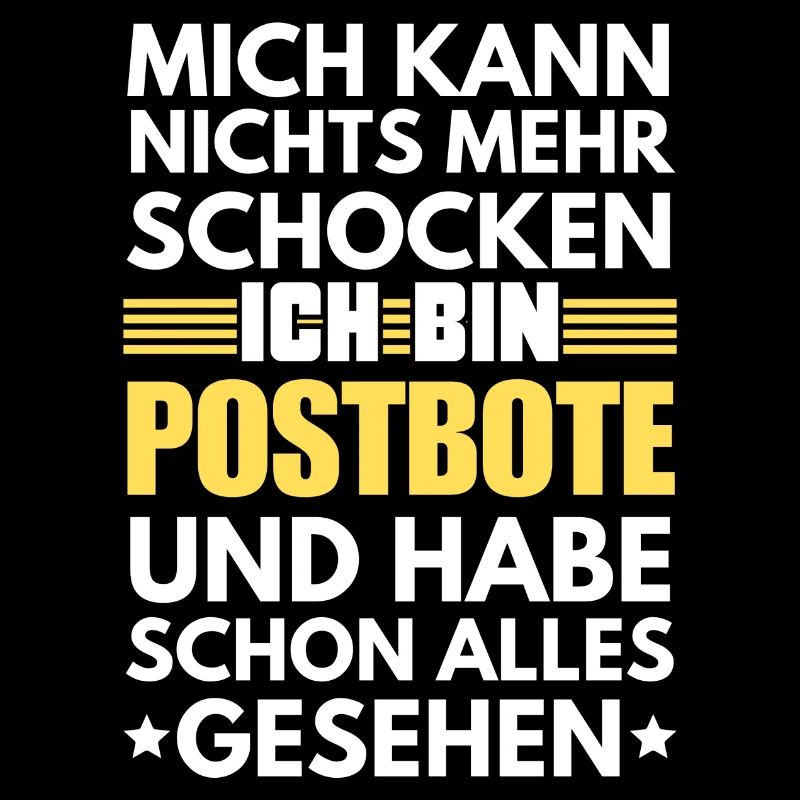 Nicht schockbarer Postbote