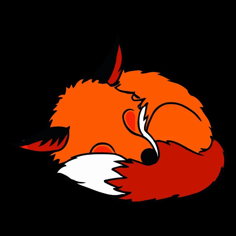 Sleeping Fox - Sleep Shirt