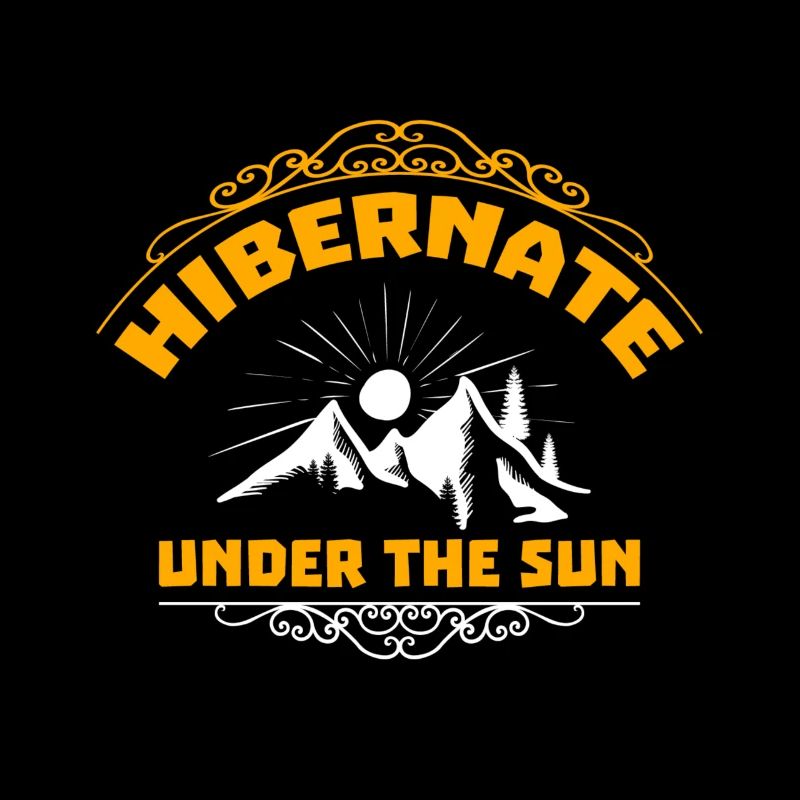 Winter under the sun - camping gift