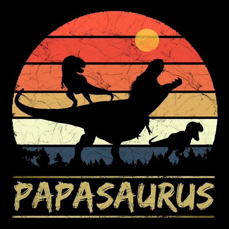 Papasaurus - Retro