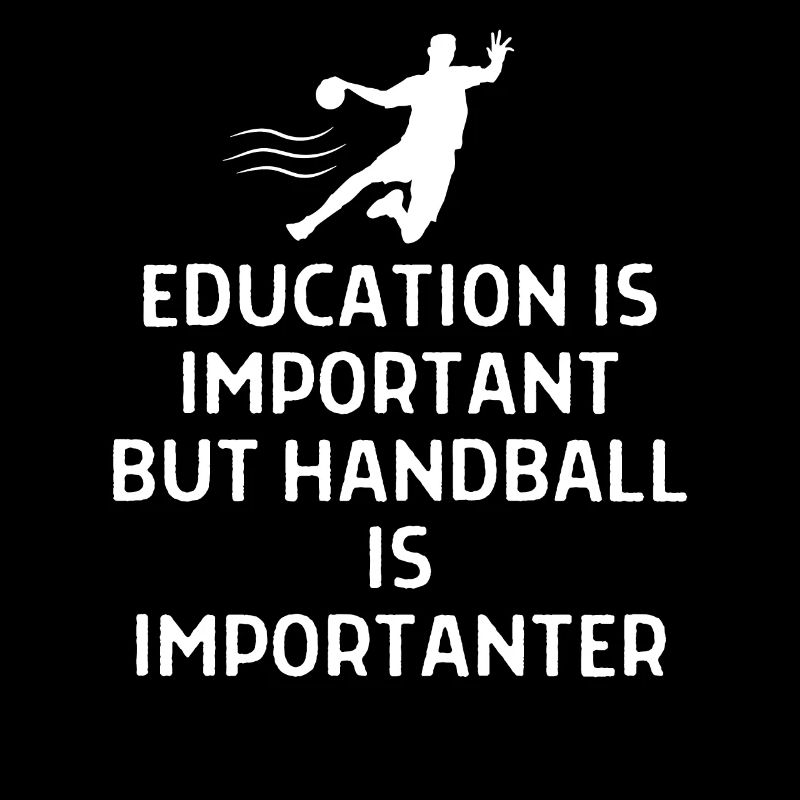 Handball Handballer Spruch Geschenk