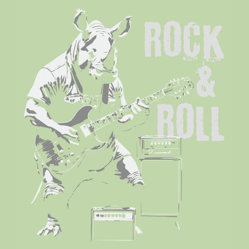 Rock'n'Roll Tierdesign
