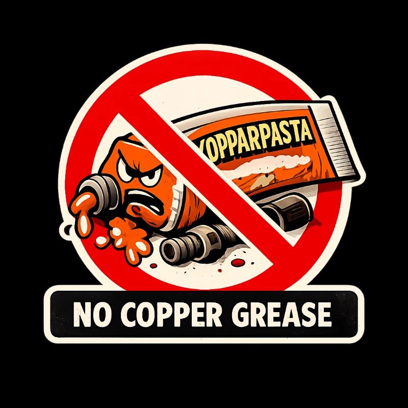 No copper paste