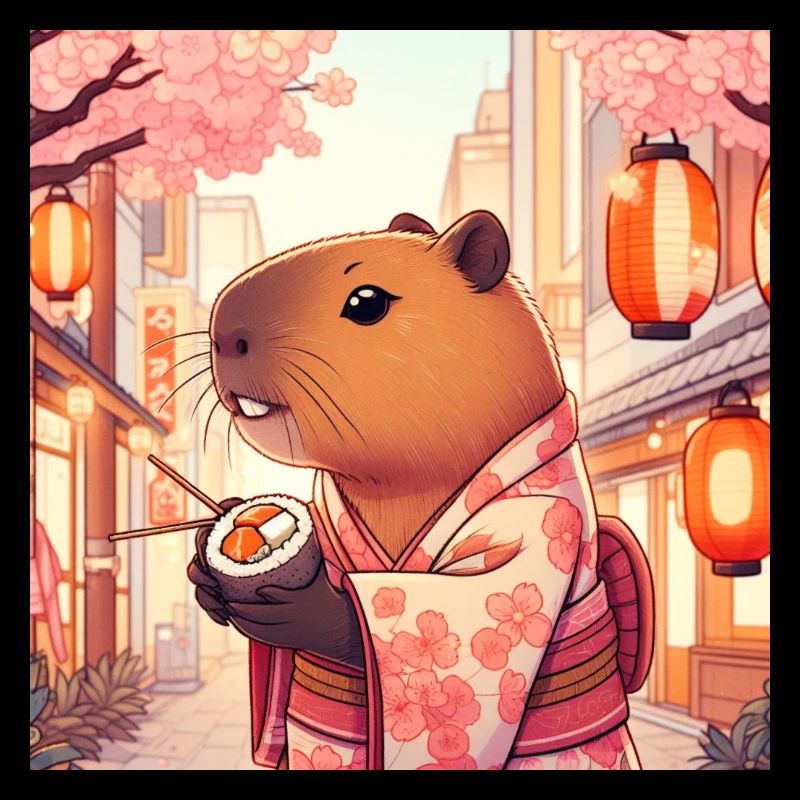 Capybara à Tokyo