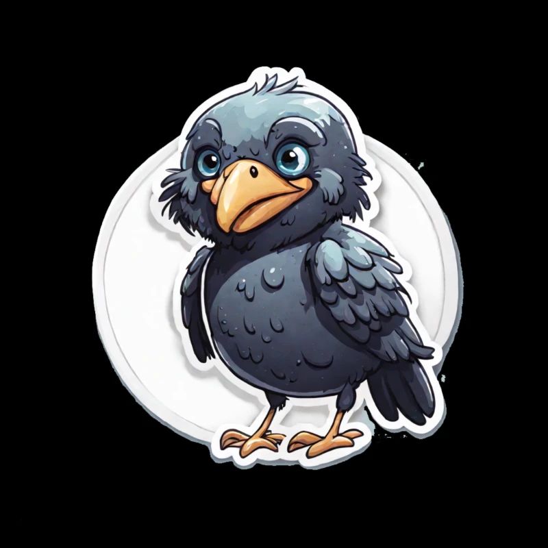 Doux ami corbeau