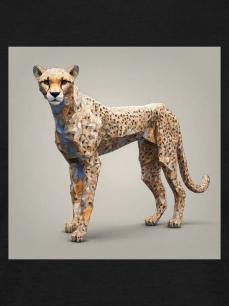Low Poly Gepard