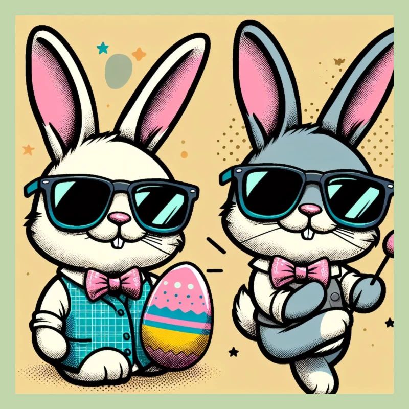 Cool Easter Bunny