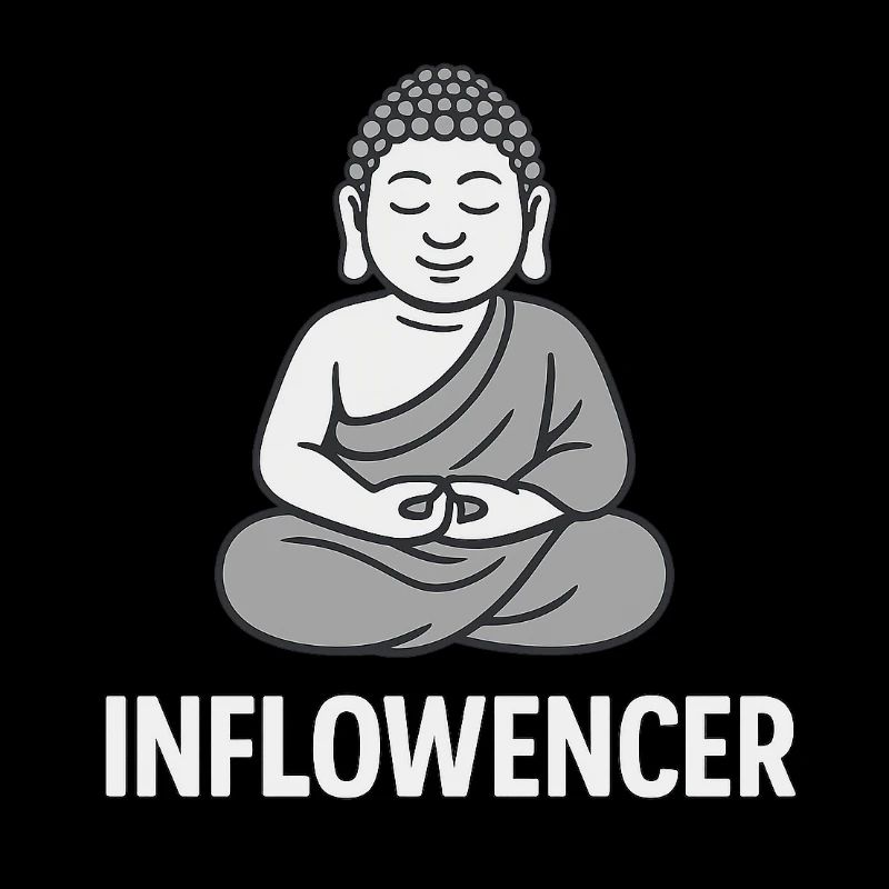 INFLOWENCER – Meditierender Buddha