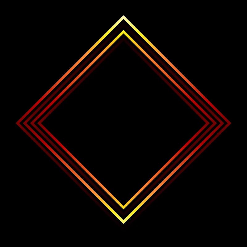 Rhombus, hipster, rectangle, frame, square, check