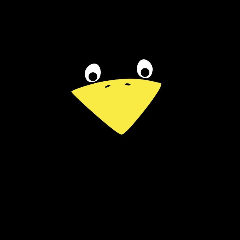 Corbeau drôle drôle amical