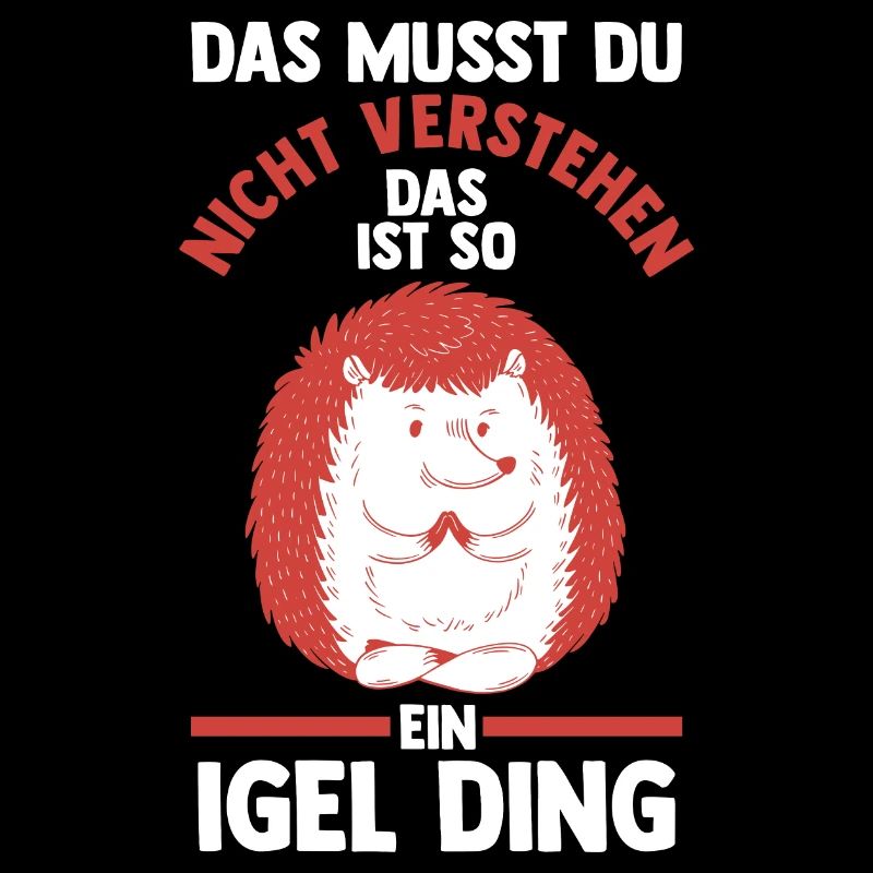 Tiermotiv Igel