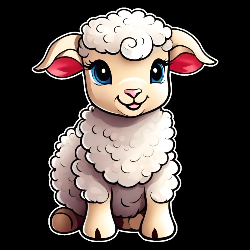 Cute little lamb