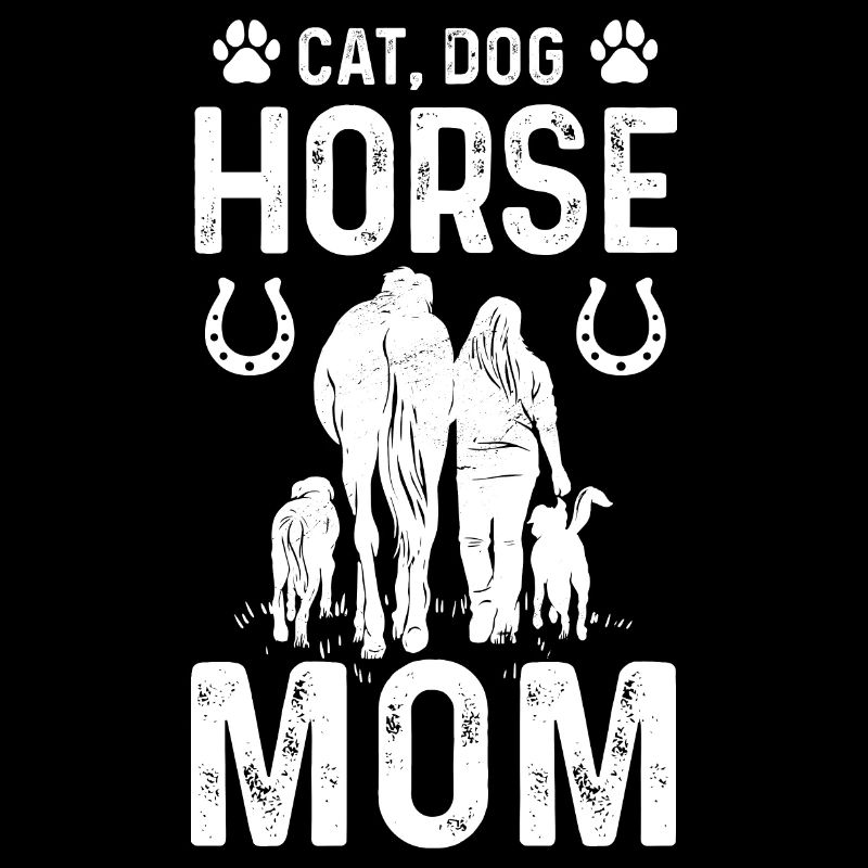 Chat Chien Cheval Maman
