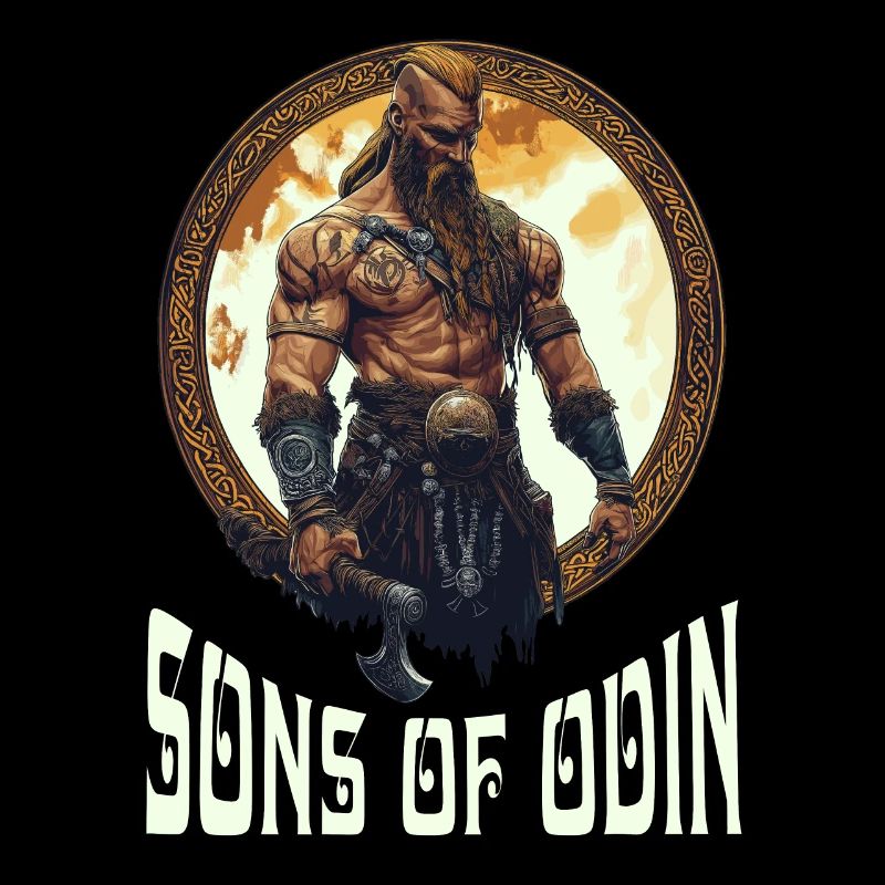 Fils D’odin Wikinger Guerrier Viking