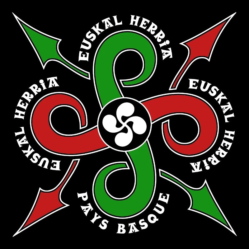 Lauburu Basque Cross