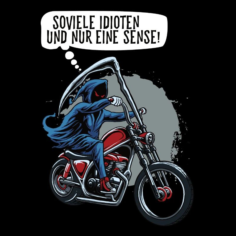 Soviele Idioten und nur eine Sense Sensenmann