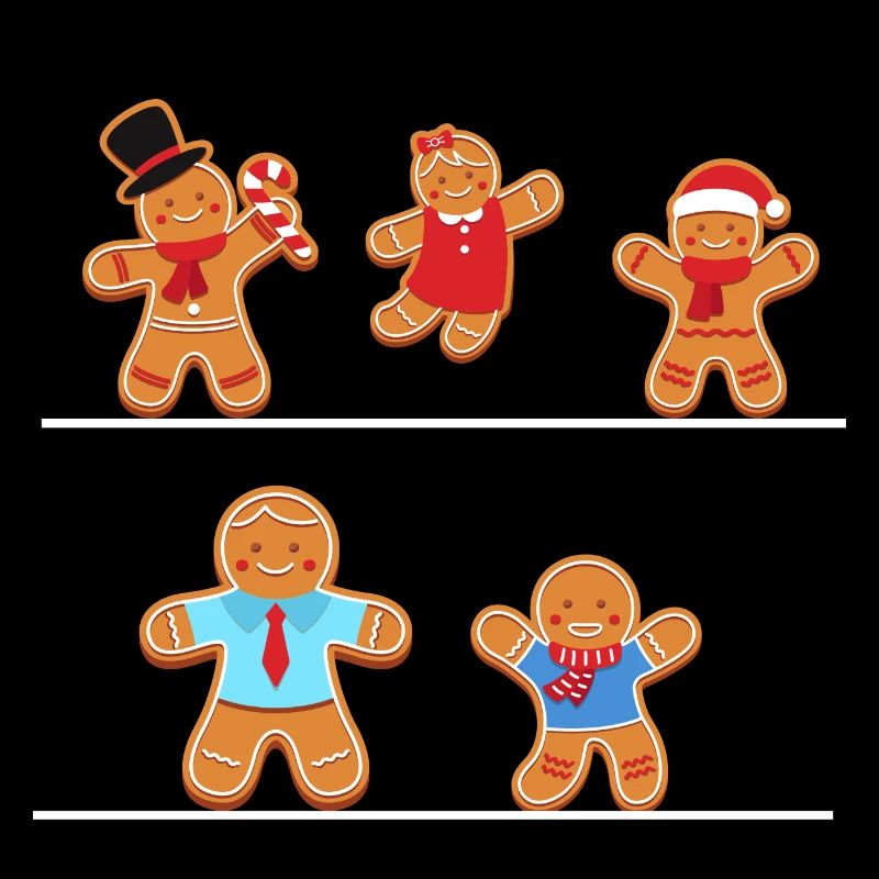 Tee-shirt Biscuit De Noël