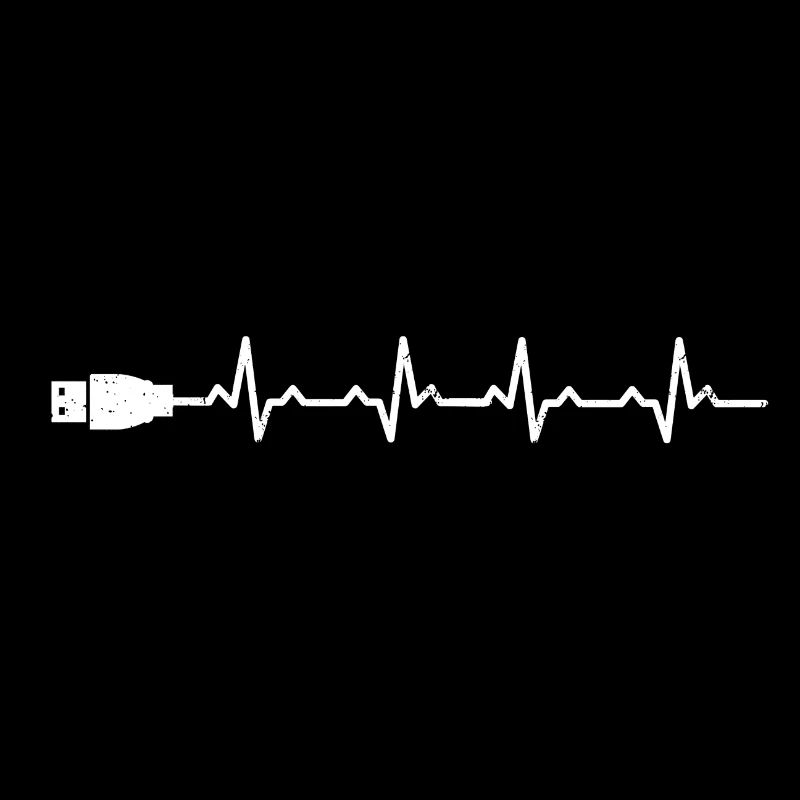 Heartbeat Computer Geeks Heart Rate