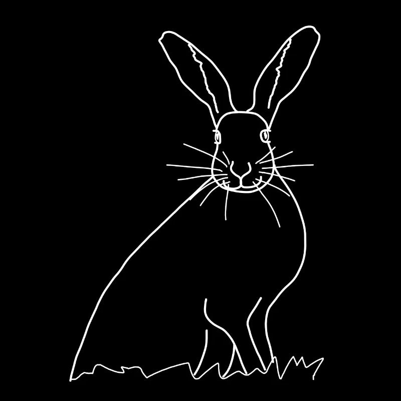 Rabbit lineart