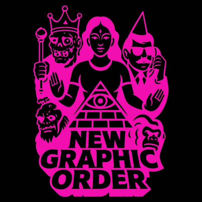 Nouvelle commande graphique Pulp Art rose