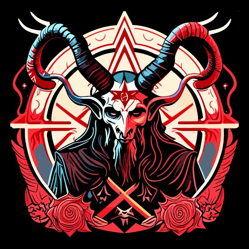 Baphomet - Lucifer - Devil - Satan - 666