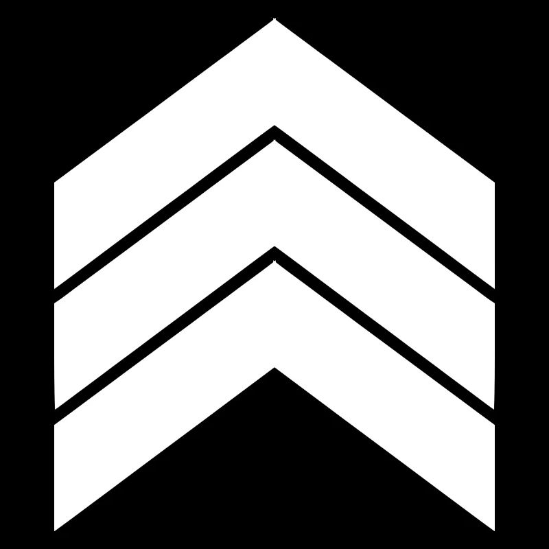 three white arrows