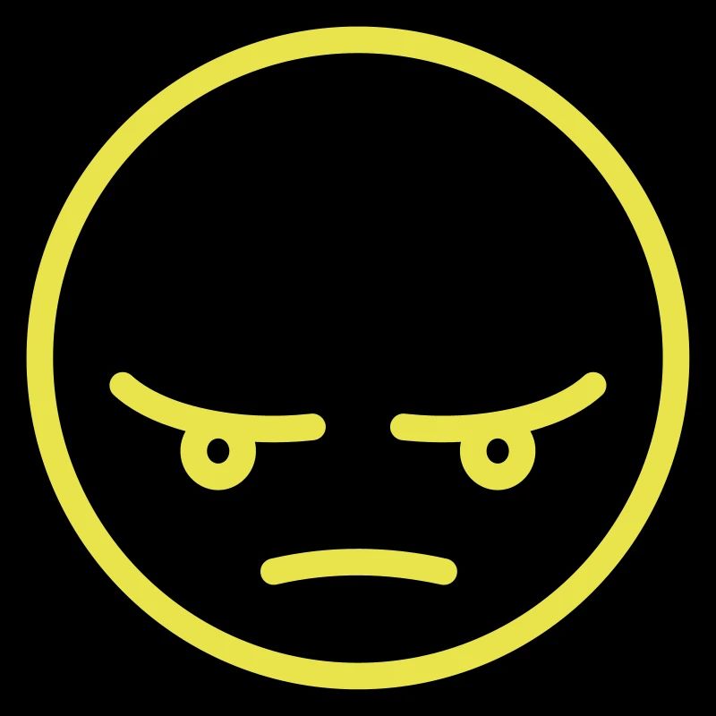 Wütender Smiley Geschenk Idee