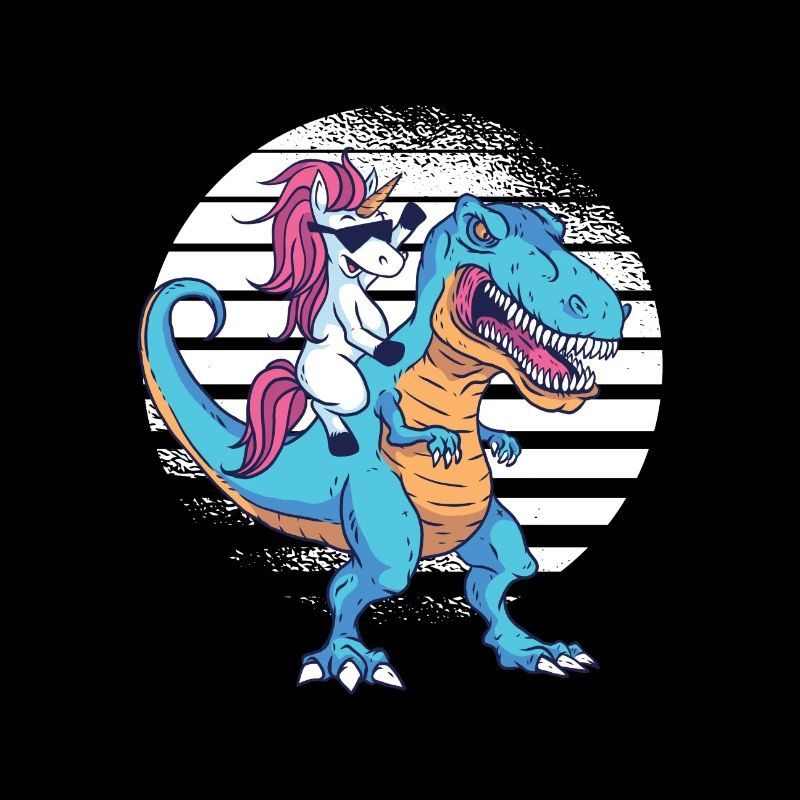 Cool Unicorn and T-Rex Dino gift idea