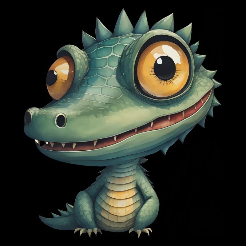 Funny Crocodile