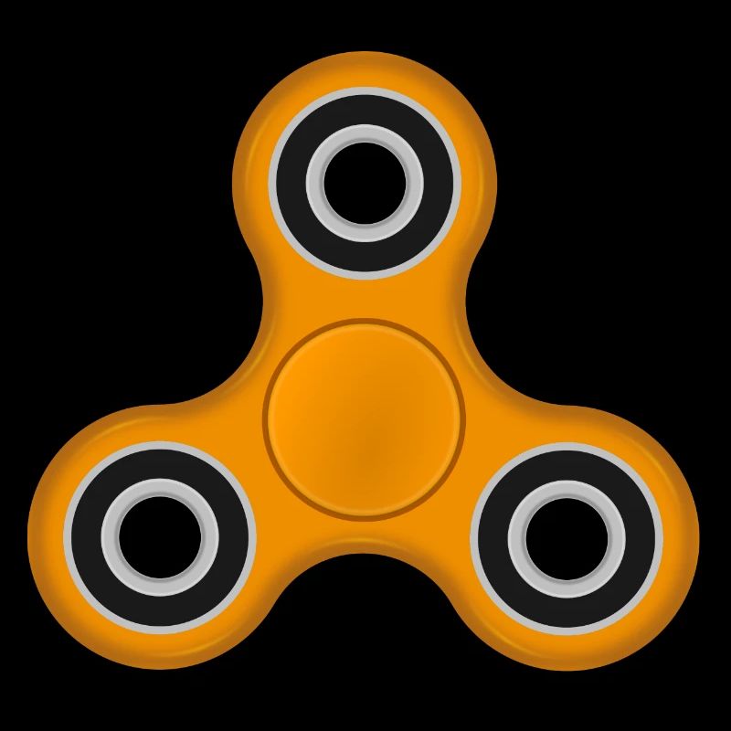 Fidget Spinner orange