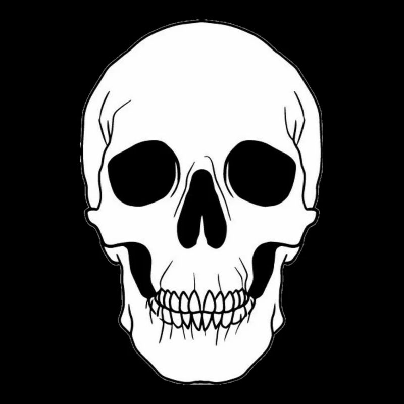 Skeleton Gesicht: Halloween