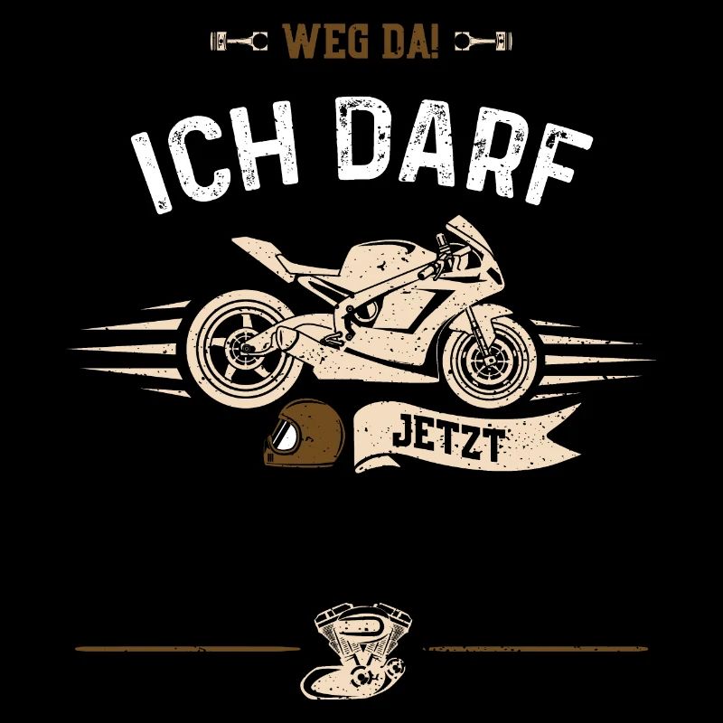 Weg da! Ich darf jetzt