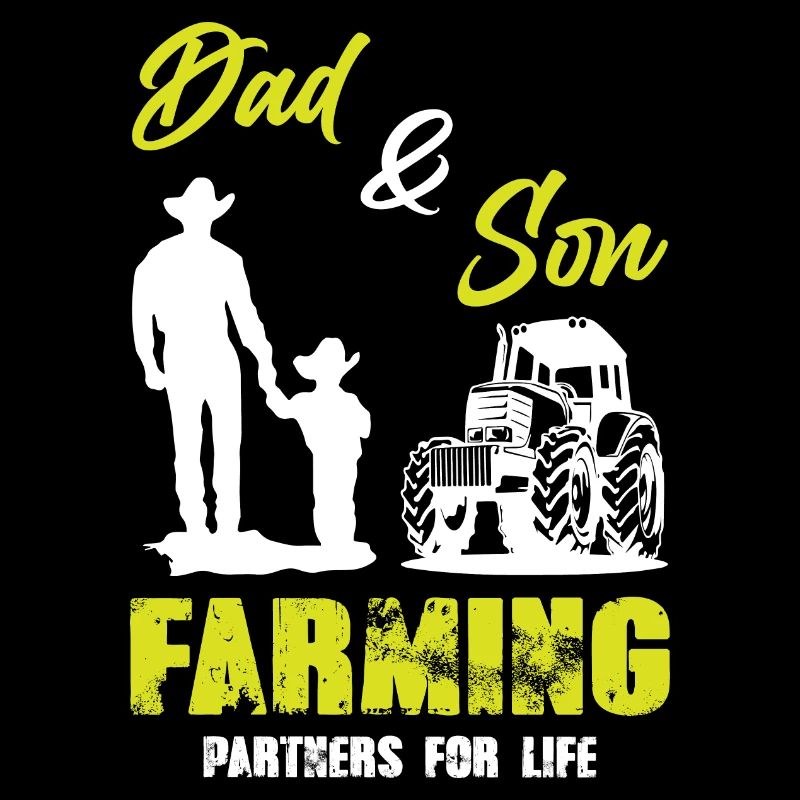 Dad and Son Farming